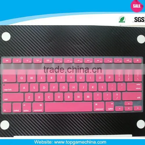 Color Silicone keyboard protector For Macbook air 13" 15"