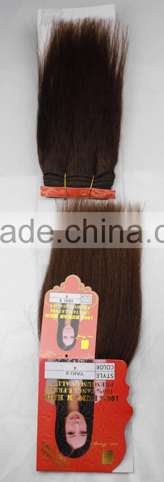 YAKI milky way pure human hair with 100% Human Hair