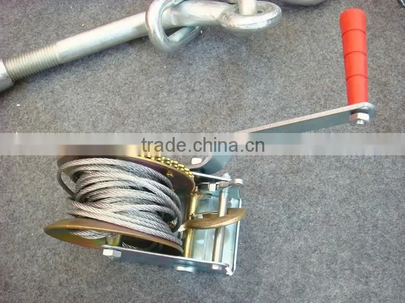 Alibaba supllier hand winch small hydraulic winch