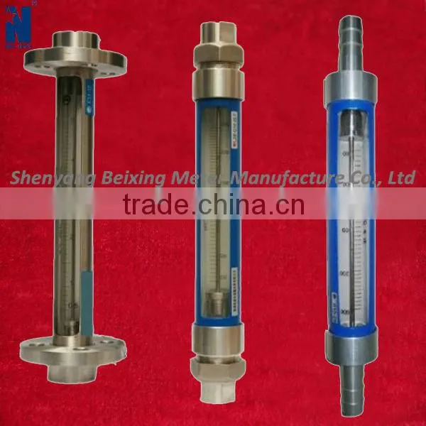 G.R.F.10/20 glass tube water flow meter /rotameter