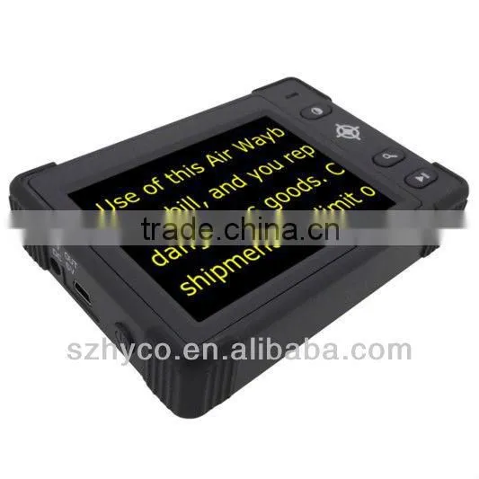 3.5'' handheld digital magnifier visual aid