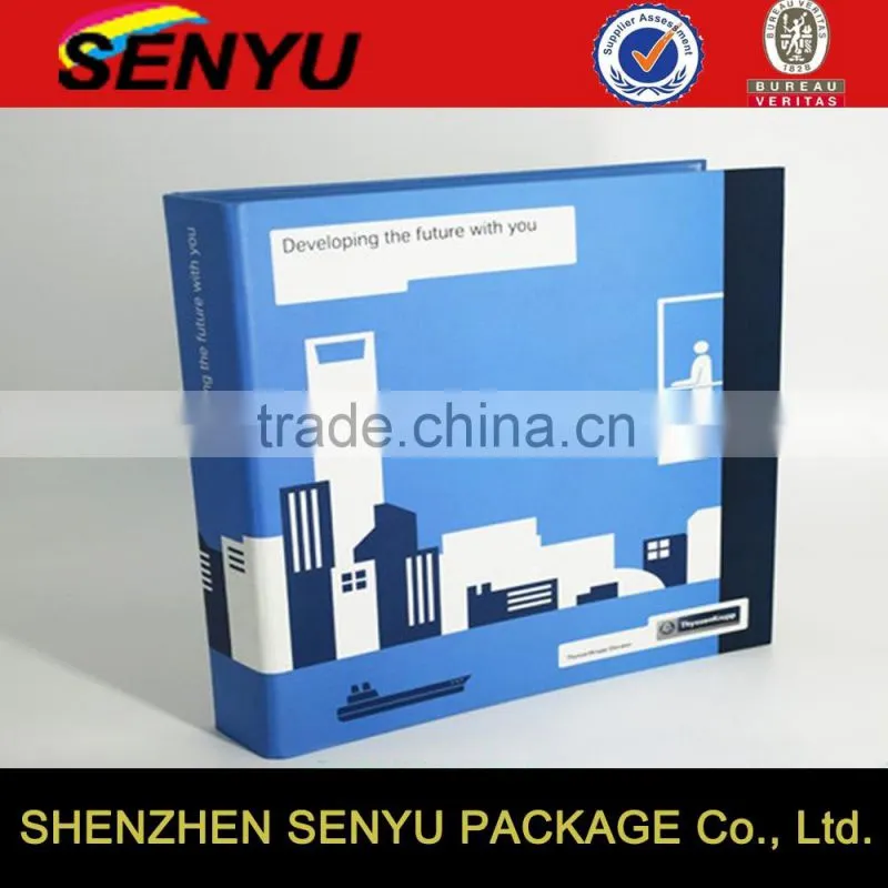 SENYU hot sale note book paper box packagings