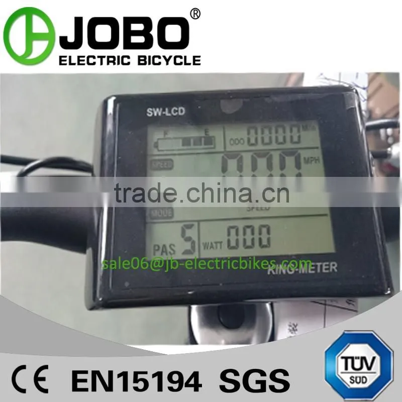 Aluminum Alloy 26" Electric Fat Tire Bike 500W Central Motor