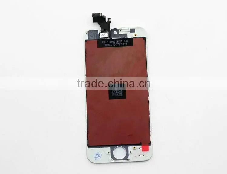 Hot selling OEM mobile phone touch screen for iphone 5 lcd for iphone5
