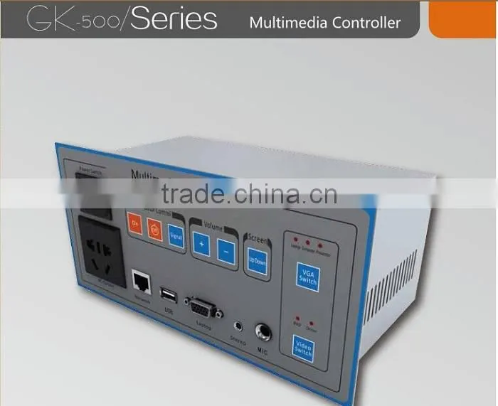 Gaoke high quality power off delay multimedia Central Controller for Learning Projector whiteboard