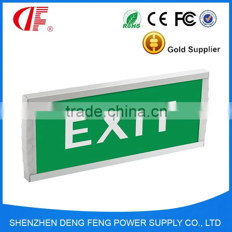 2015 Newest LED emergency exit sign with 3 hours emergency time
