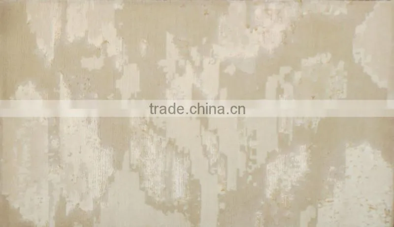 Bird pattern wool carpet