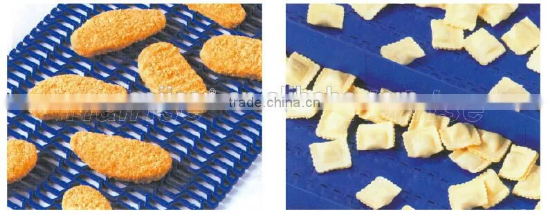 Industrial machine conveyor chain stainless slat top steel chain with rubber