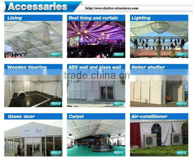 20x35 Luxury tent wedding marquee tent With Durable Aluminum alloy frame