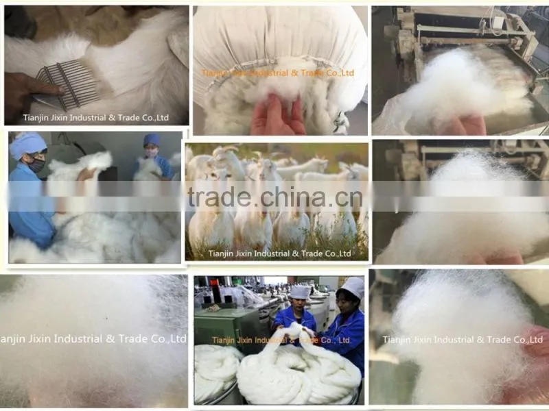 100% Mongolia Cashmere Wool Fiber