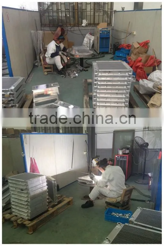 concrete mixer truck hydraulic oil cooler 25L 1-2