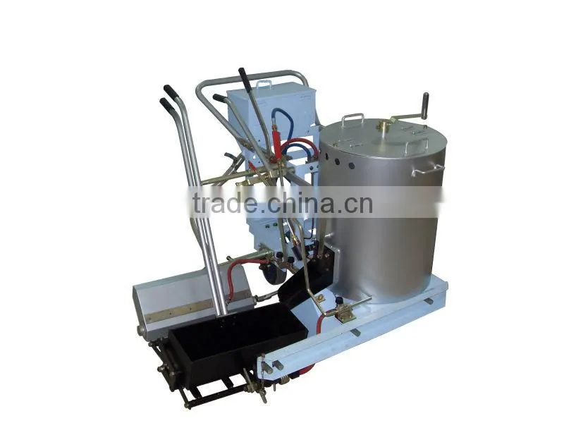 Thermoplastic paint boiler combined road marking paint machine