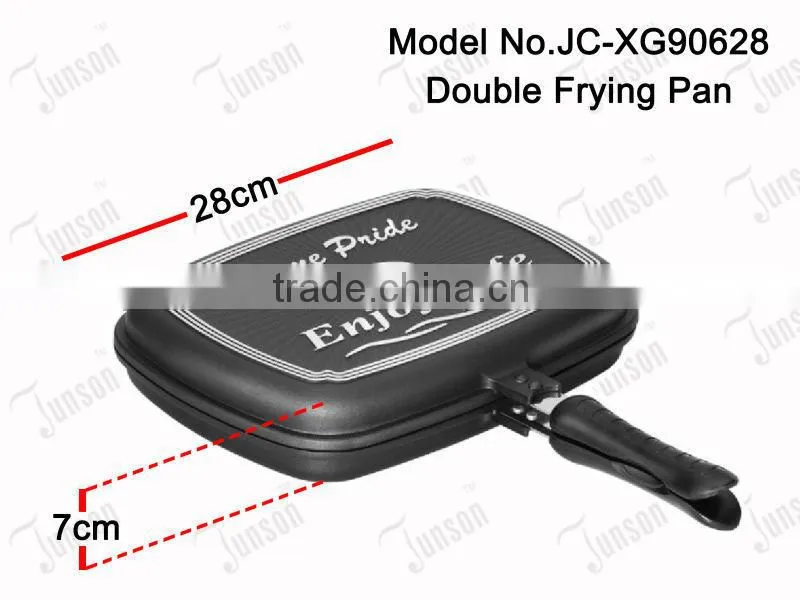 Junson 28cm Non-stick Double Frying Pan/Die Casting Frying Pan Double Sided