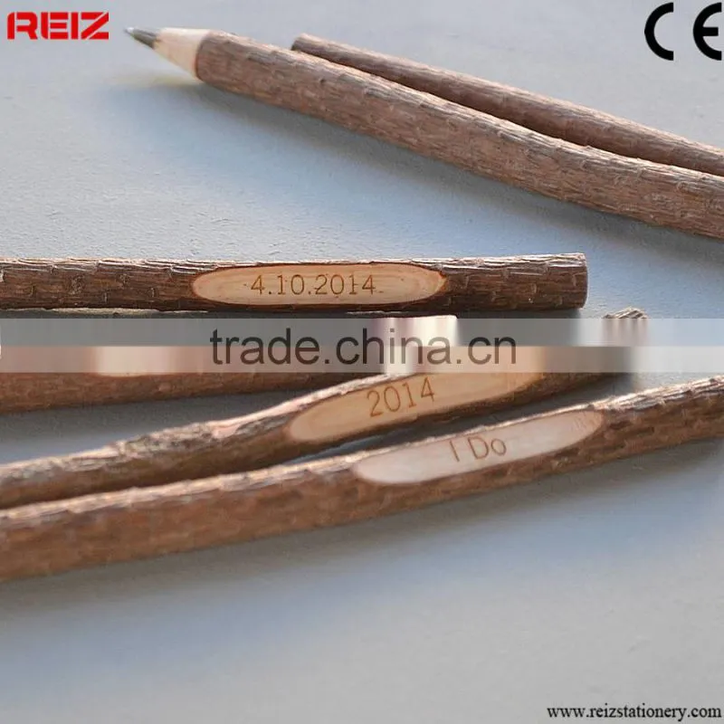 Promotion cheap wood pen best choice for gift and promotion twig pencil Twig pen
