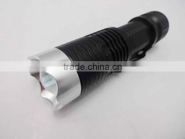 zoom hunting powerful flashlight torch, high power tactical flashlight, long distance strong light torch