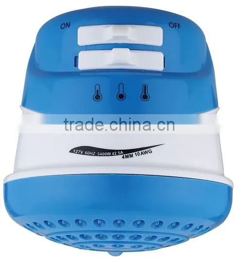 Bathroom electric tankless instant water heater shower head