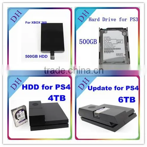 OEM game bar for PS4 hdd enclosures usb big storage to 3.5inch 6TB hard drive
