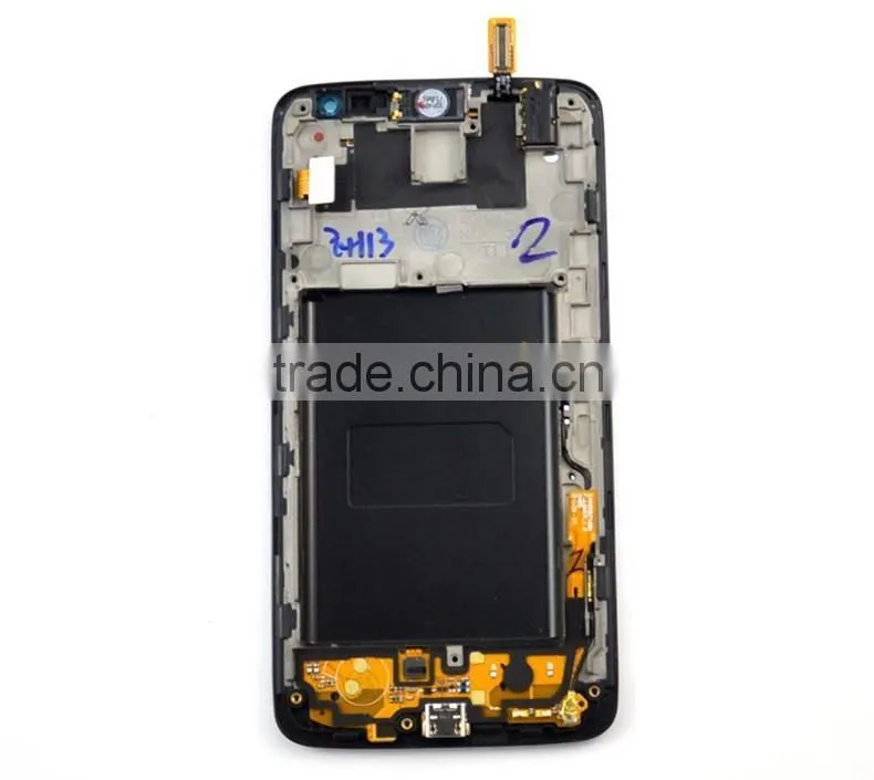 High Quality Optimus Series III LCD Display Assembly with A Frame Bezel For LG L90 D405 D410 D415 Free shipping