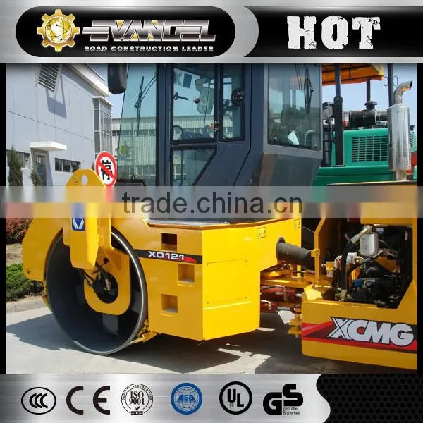 Road roller XCMG double roller XD112E new road roller for sale
