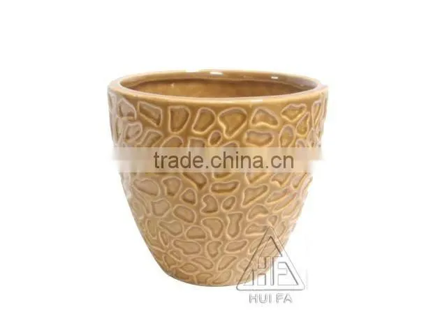 wholesale ceramic garden glazed flower pot