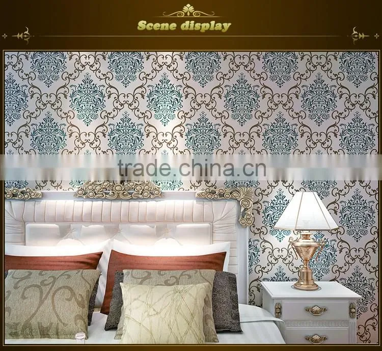 wall design classic decorating european floral wallpaper