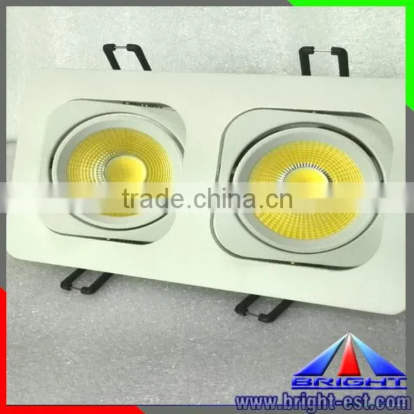10W Square COB led downlight,adjustable led downlight