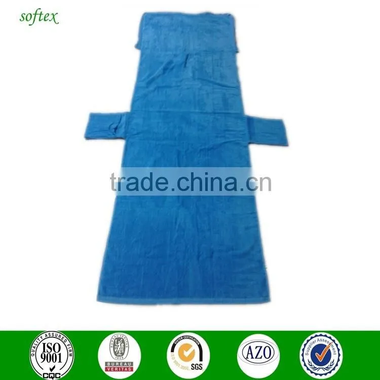 China wholesale 70x210 450gsm microfiber beach chair towel cover