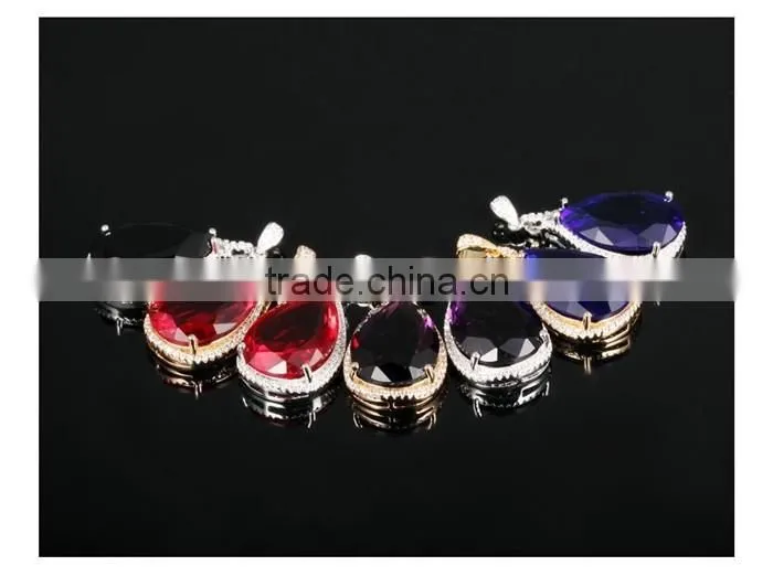 new item wholesale jewellery stone pendant for girls