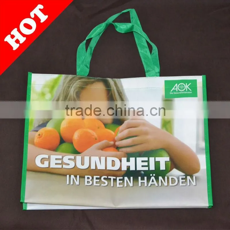 Eco-friendly custom printable cotton promotional bag
