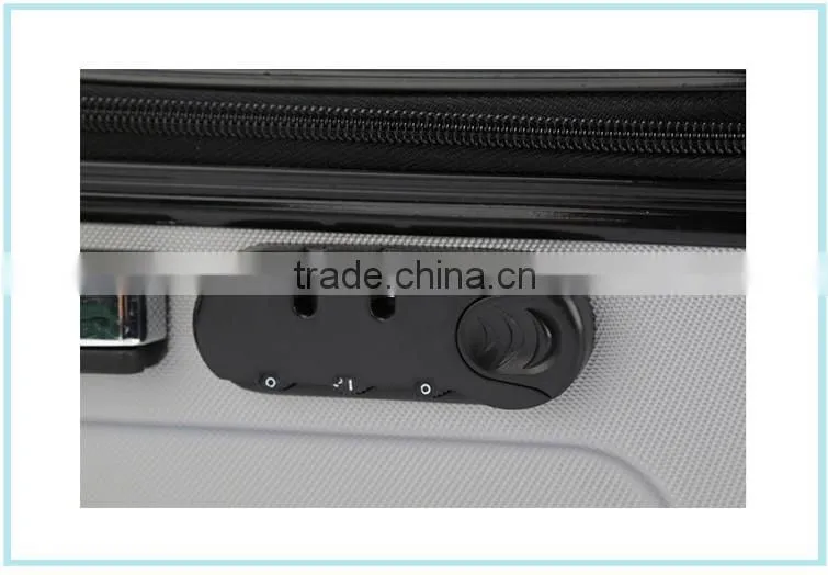 High quality luggage trolley bags ABS luggage travel bags cheap luggage bags