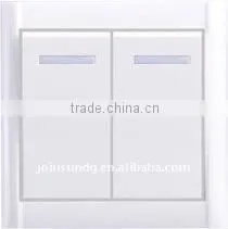 2 gang 1way push button switch LN21