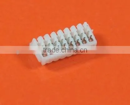0.8mm Pitch Plastic Housing 02~10, 12, 14~17, 20 pins Electronics Product IDC Connector