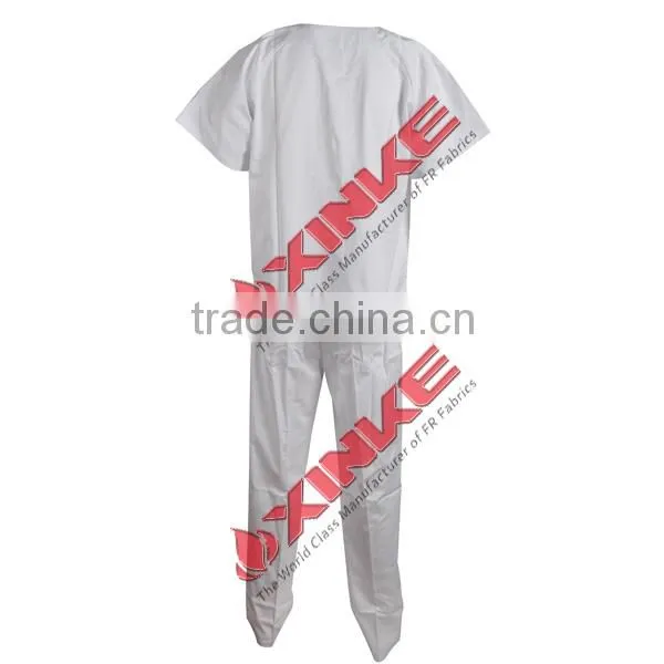 cotton white short overall suit for summer