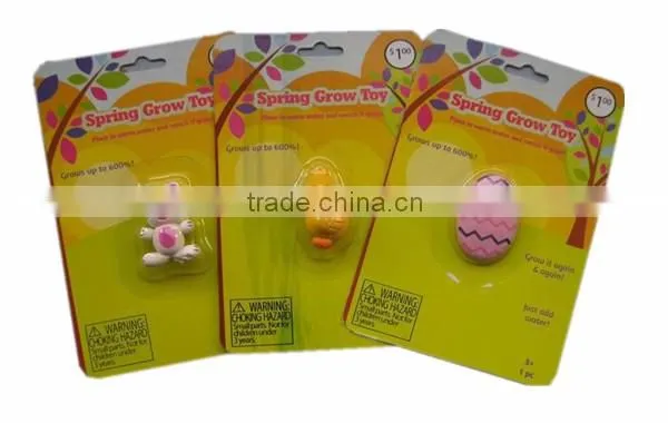 2016 new water growing Chirstmas toys suprise toys animal shape toys