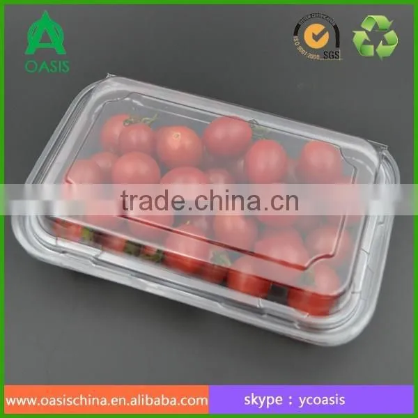 Plastic material and accept custom order vegetable packing box