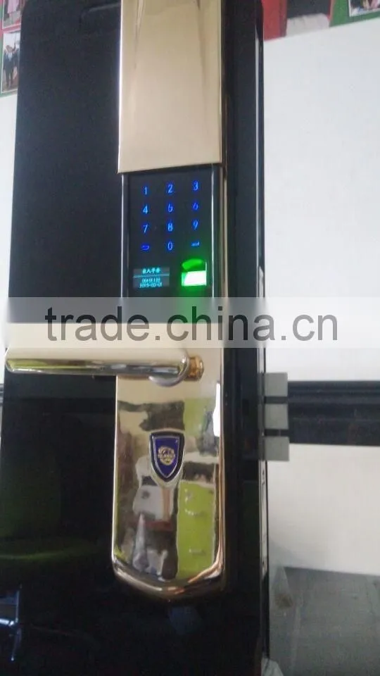 2015 Fingerprint identification combination lock