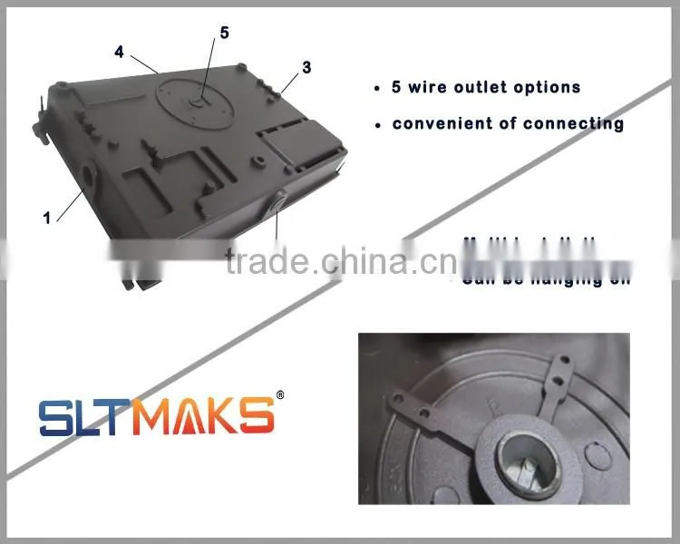 Upgrade UL DLC 80W Outdoor LED Wall Pack Light with Better Heat Dissipation