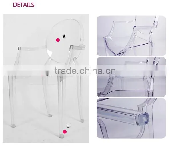 wholesale cheaper STACKABLE clear ARCLYC plastic hotel banquet wedding chairs 1531