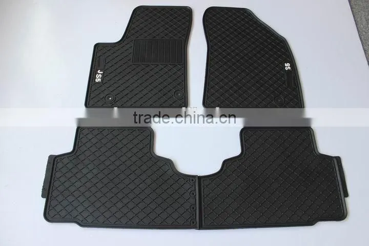 Wholesale Hot Sale 3D Anti Skid PVC Rubber Auto Car Floor Mats For JAC S5