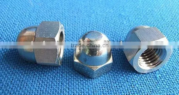 hexagon domed cap nuts