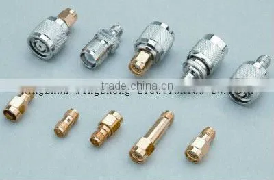 MINI UHF male to UHF female bulkhead, 50ohm