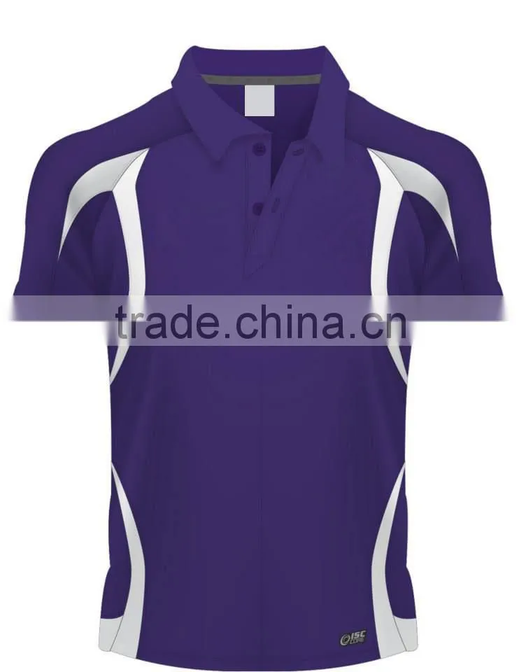 Customed polyester cotton polo shirt for men high quality
