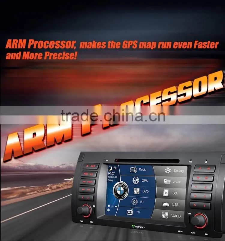 EONON D5166Z 7" Digital Touch Screen Car DVD Player with Built-in GPS For BMW E39