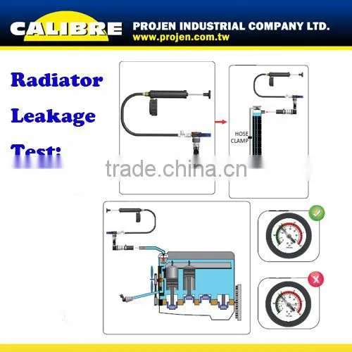 CALIBRE Car repair Multi-Purpose Cooling System pressure tester kit