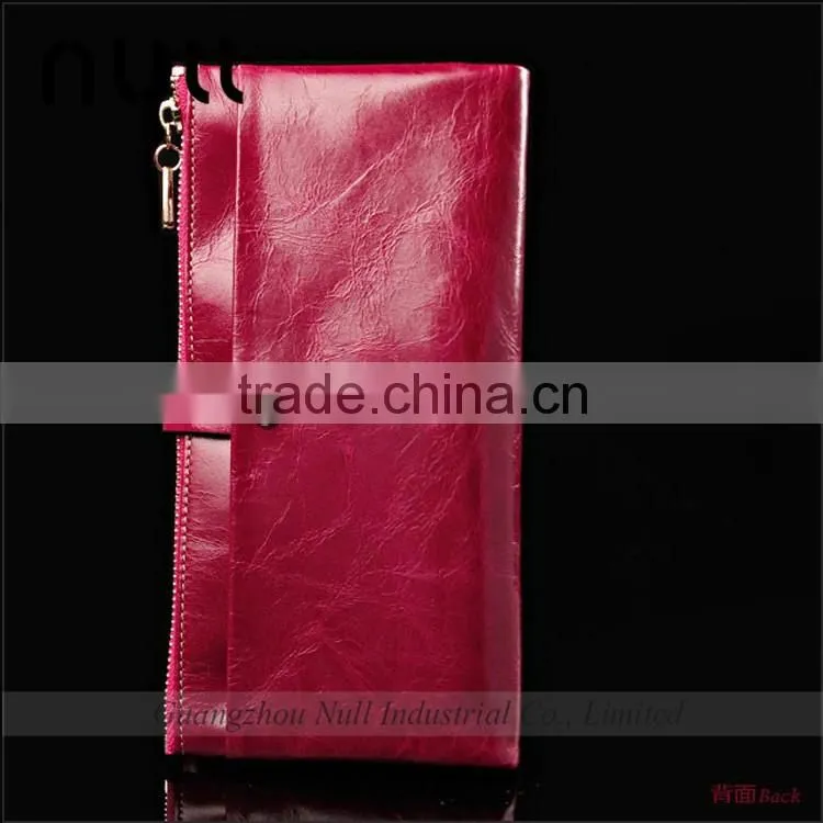 Vintage Genuine Top Layer Leather Ladies Hand Handmade Fashion Purse