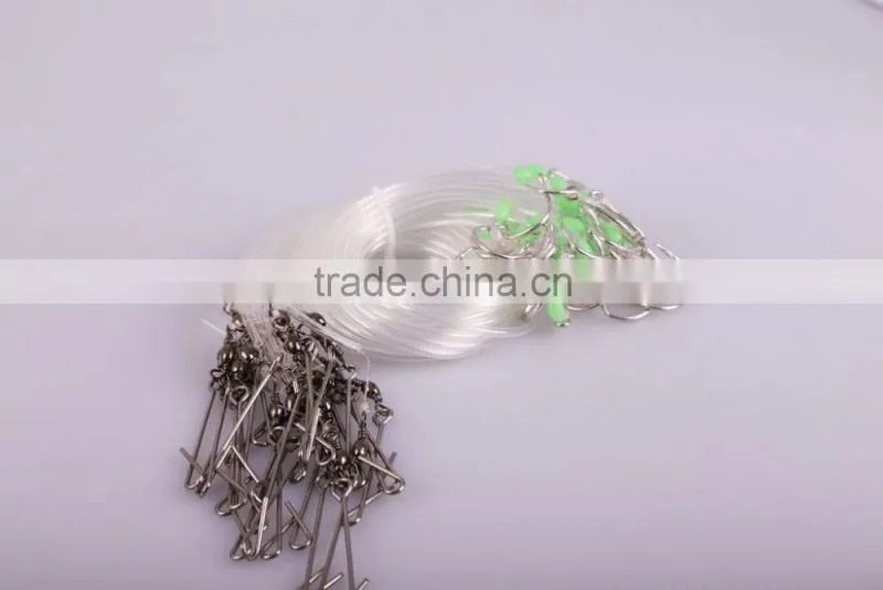 The New 2016 Japan fishing hooks 25pcs/1 bag Longline Traces Tubing 82cm fishhook #18 lure hook for fishing