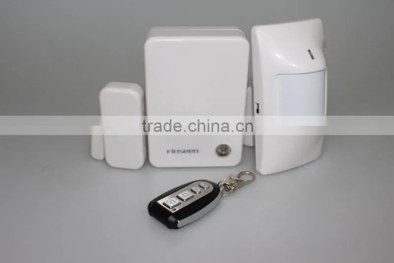 Intelligent auto burglar alarm with infrared pir detector based on ip cloud