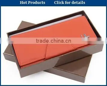 2015 cheap custom black wallet gift box