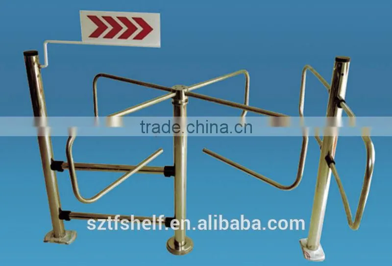 In and out supermarket rack stainless steel rack