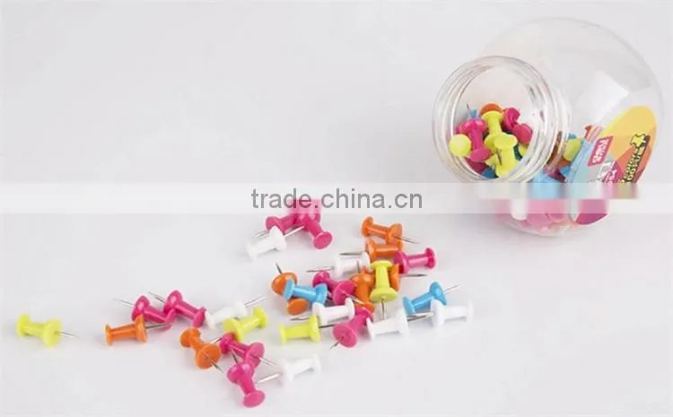 Multi-Colored drawing pin tunmb tacks/push pins